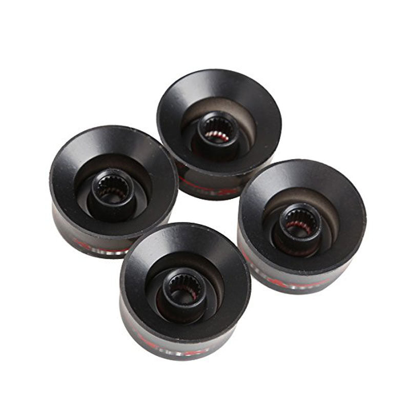 Lucid Black Skull Series Guitar Volume Knobs (6mm)