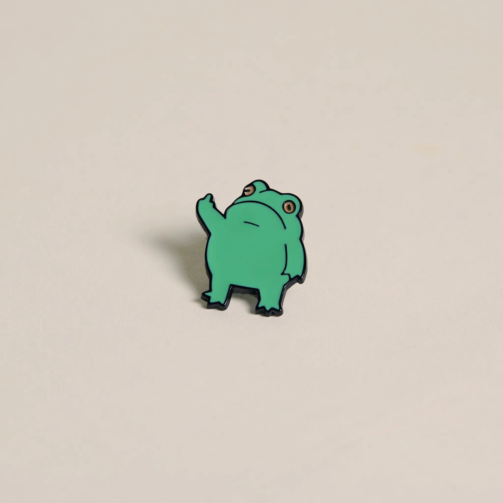 "Fuck Frog" Pins for the Trashy Boy