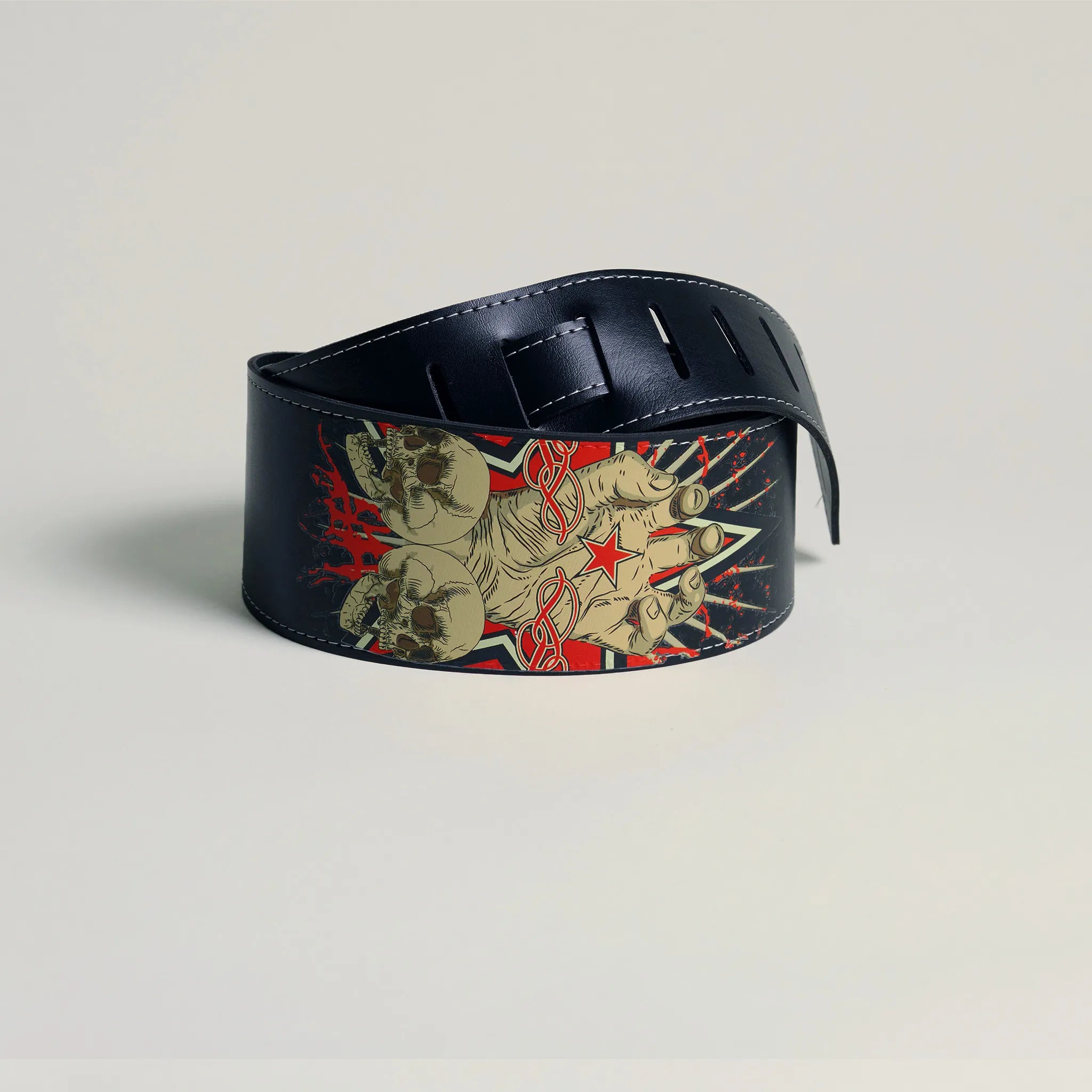 Guitar Strap Red Handed | Core Collection