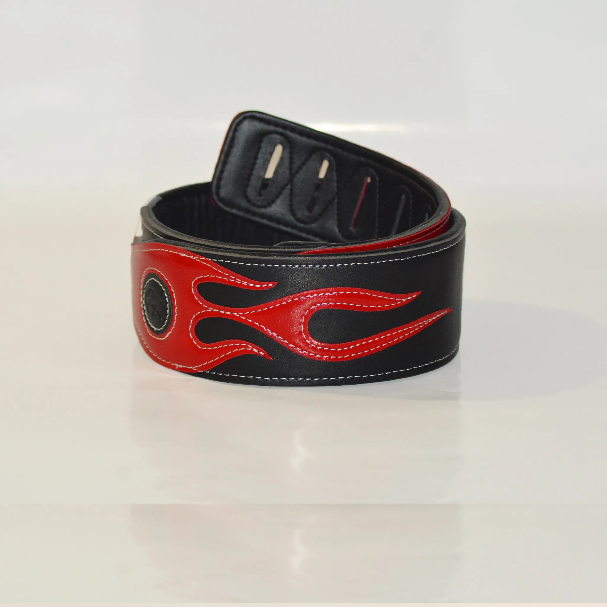 Guitar Strap – “Flamethrower” (Black) | Get Ready & Play